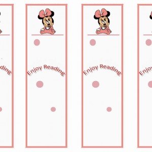 Mickey Bookmarks – Birthday Printable