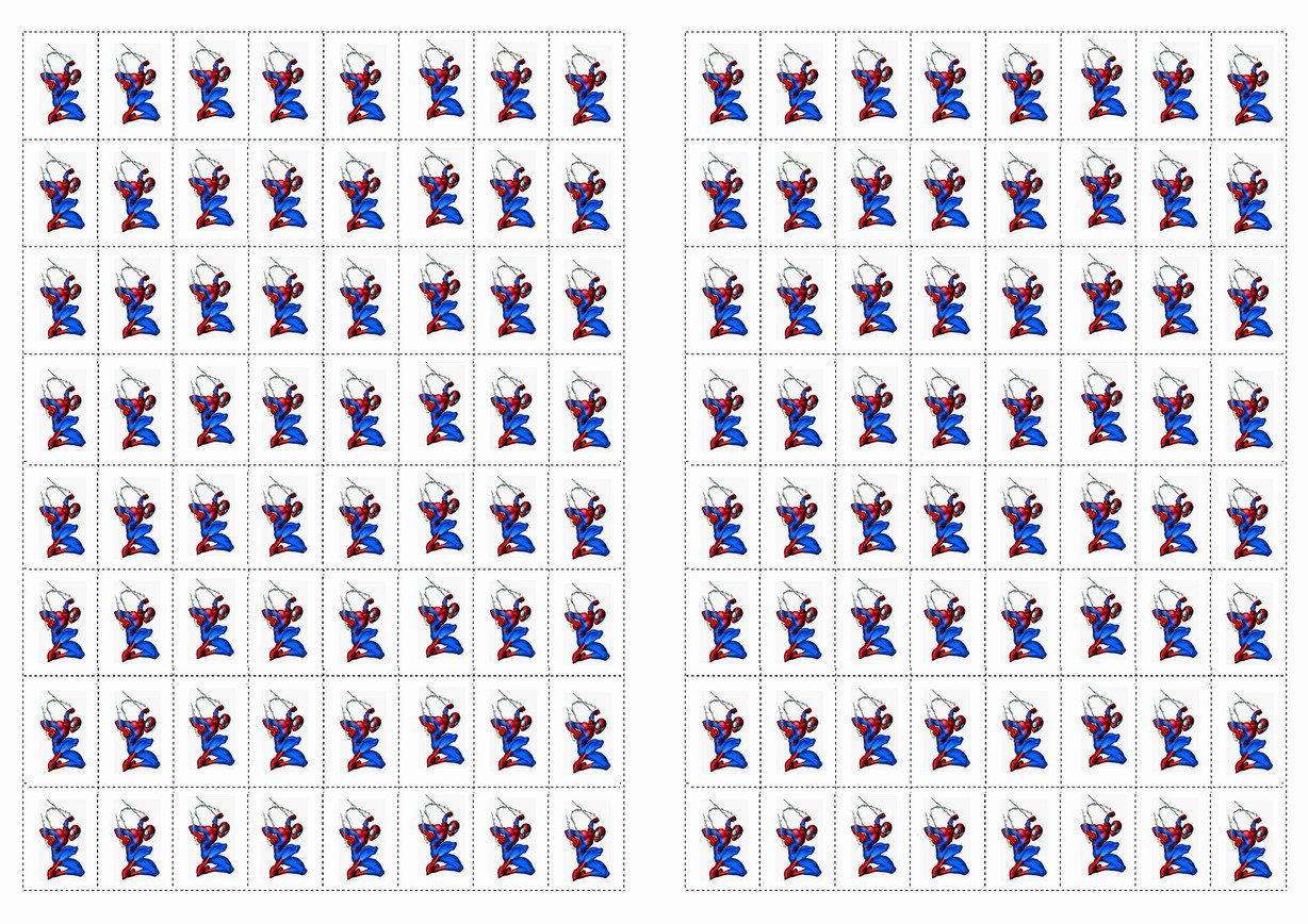 Spiderman Stickers Birthday Printable