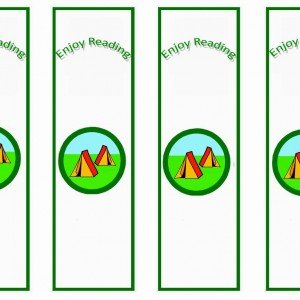 Camping Name Tags | Birthday Printable