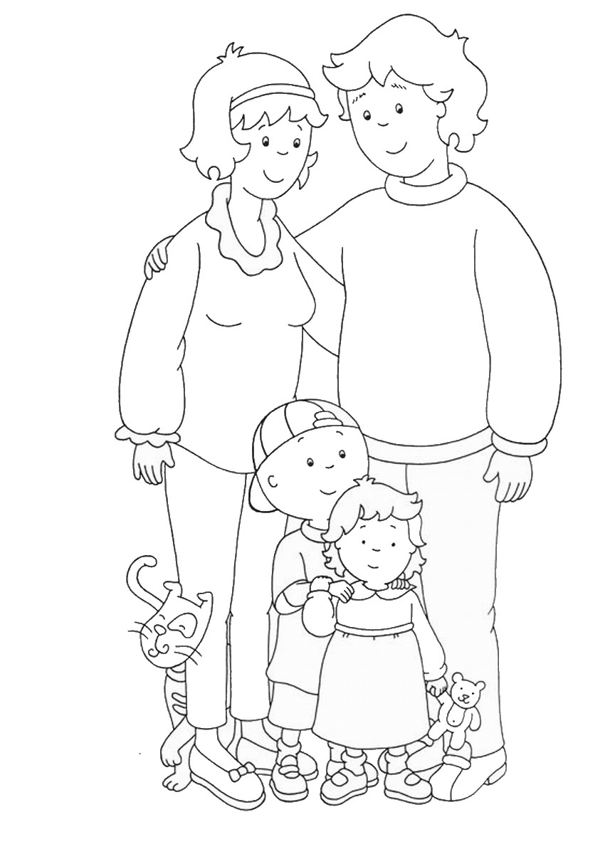caillou pirate coloring pages - photo #8