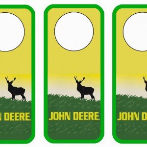 John Deere Stickers | Birthday Printable