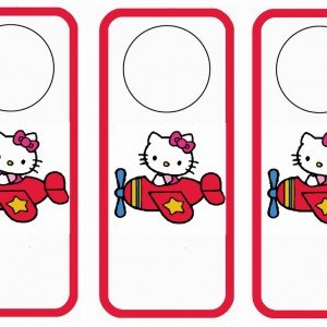 Hello Kitty Bookmarks | Birthday Printable