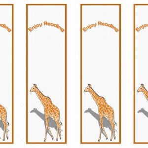 Giraffe Name Tags | Birthday Printable