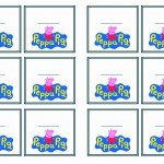 Peppa Pig Name Tags – Birthday Printable