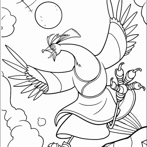 Kung Fu Panda Coloring Pages | Birthday Printable