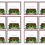 Teenage Mutant Ninja Turtles Bookmarks | Birthday Printable