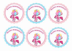 My Little Pony – Cupcake Toppers | Birthday Printable