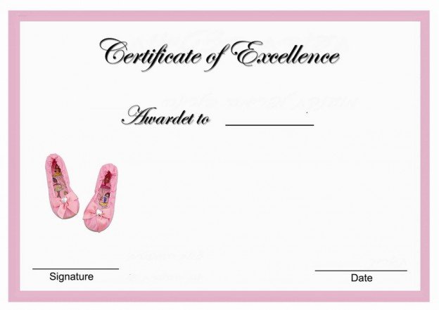 Ballerina – Birthday Printable