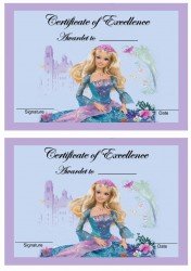 Barbie Awards – Birthday Printable