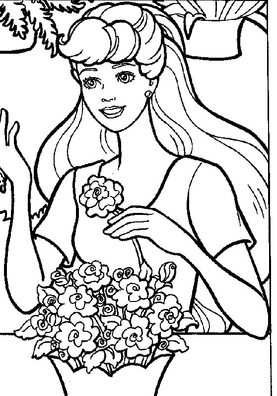 Barbie Coloring Pages – Birthday Printable