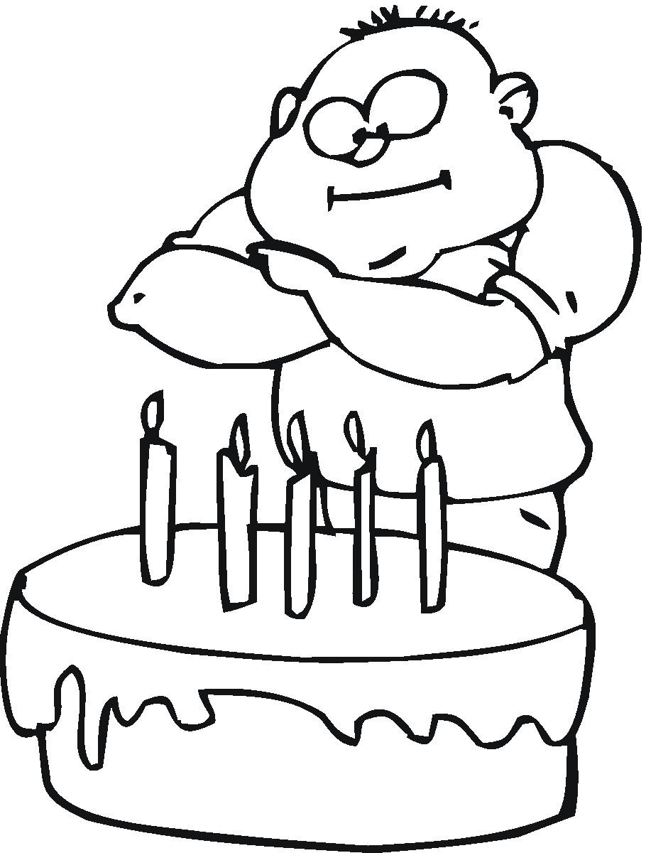 Birthday Coloring Pages | Birthday Printable