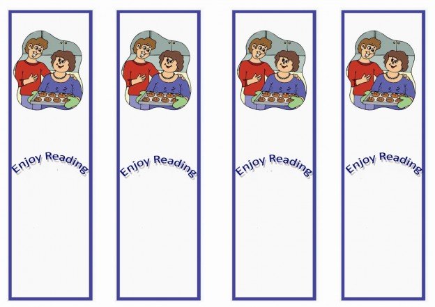 Cooking and Baking Bookmarks – Birthday Printable
