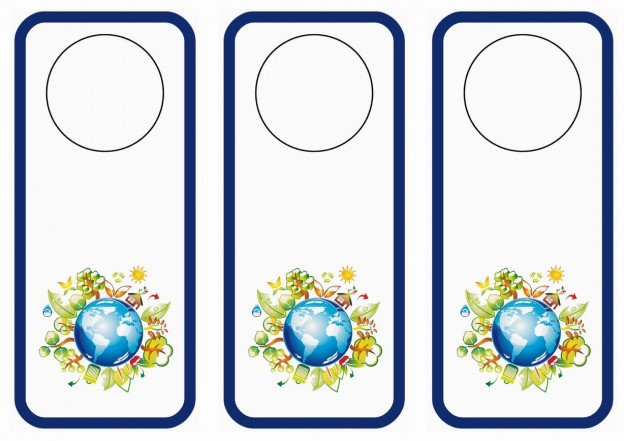 Eco Friendly Door Hangers – Birthday Printable