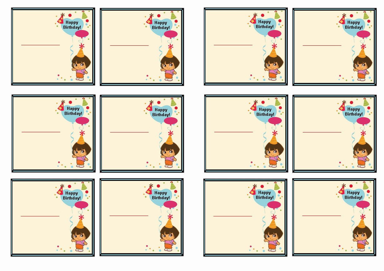 dora_printable12 – Birthday Printable