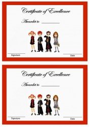 Harry Potter Awards – Birthday Printable