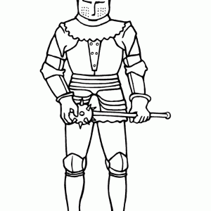 Knights Coloring Pages – Birthday Printable