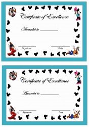Mickey Awards – Birthday Printable