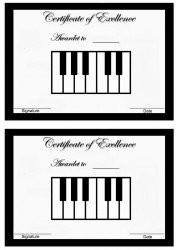 Music Awards – Birthday Printable
