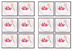 Princess Name Tags – Birthday Printable