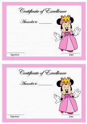 Princess Awards – Birthday Printable