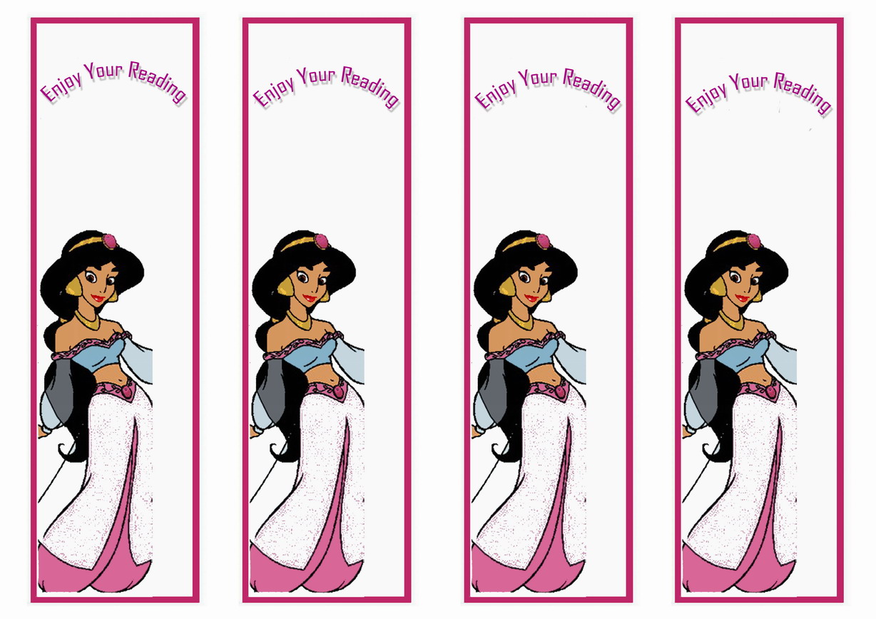 Princess Jasmine Birthday Printable
