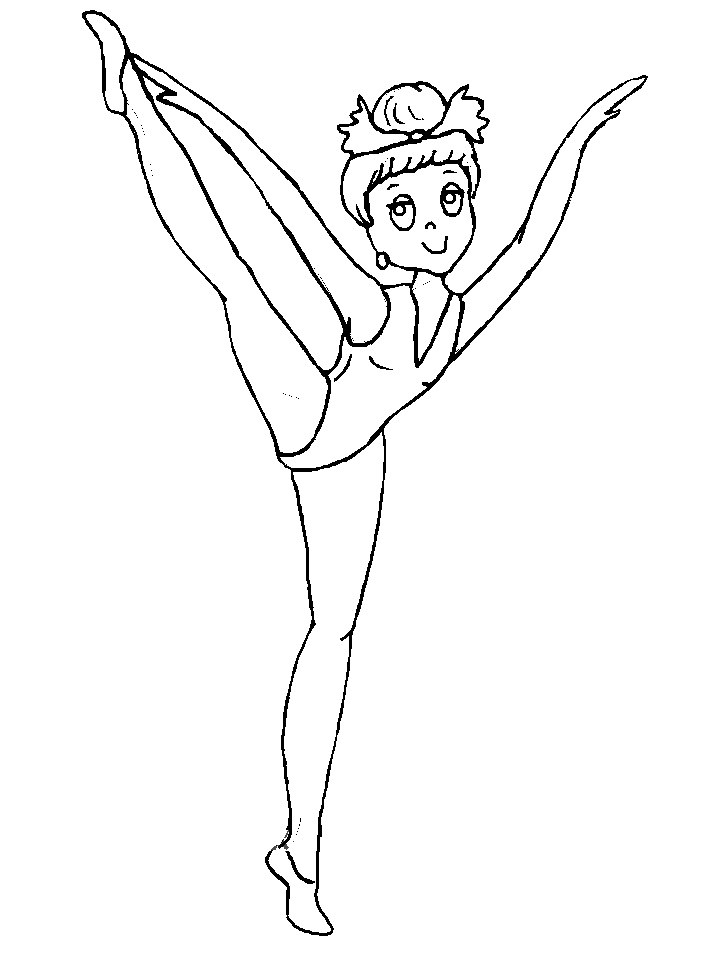 Ballet Coloring Pages – Birthday Printable