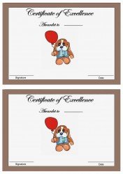 Dog Lovers Awards – Birthday Printable
