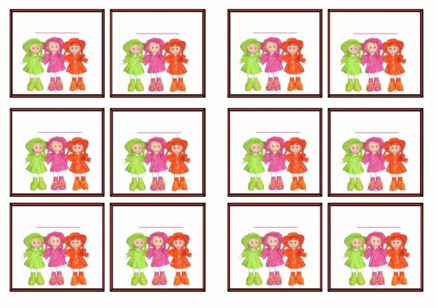 Dolls – Birthday Printable