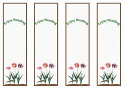 Garden Bookmarks – Birthday Printable