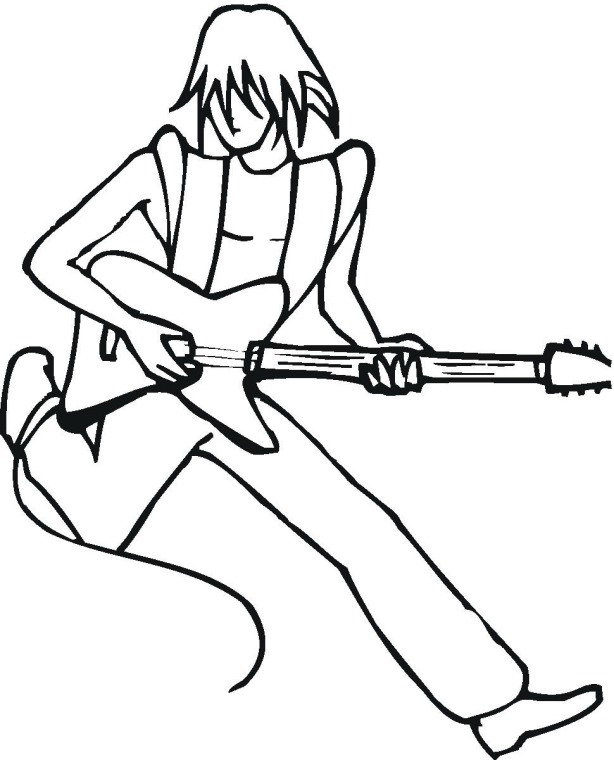 Music Coloring Pages – Birthday Printable