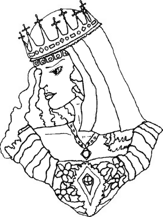 Princess Coloring Pages – Birthday Printable