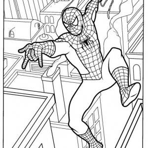 Spiderman Coloring Pages – Birthday Printable
