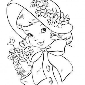 tea party coloring pages  birthday printable