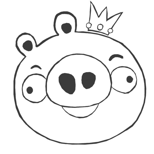 Angry Birds Coloring Pages – Birthday Printable