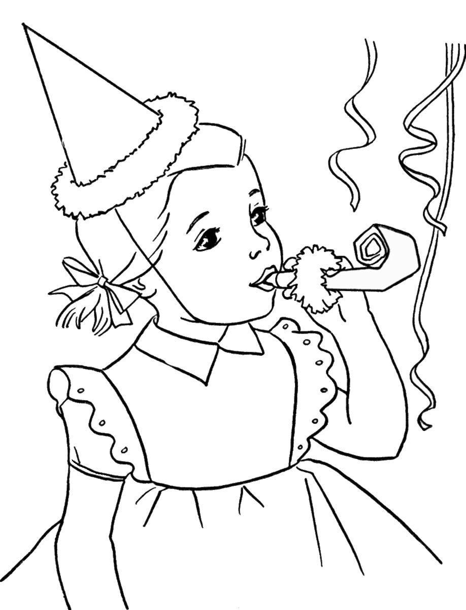 Download Birthday Coloring Pages - Birthday Printable