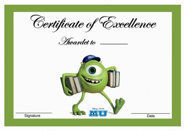 Monsters University – Birthday Printable