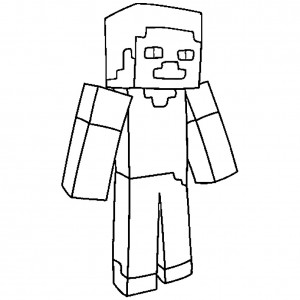 Minecraft Coloring Pages | Birthday Printable