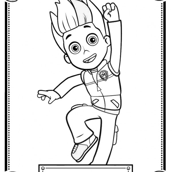 Paw Patrol Coloring Pages | Birthday Printable