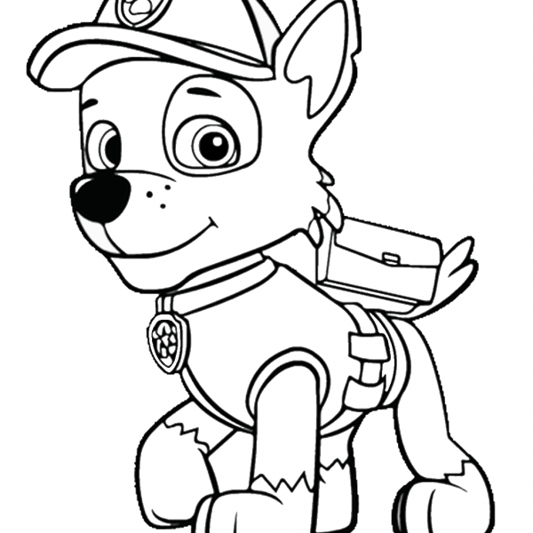 Paw Patrol Coloring Pages – Birthday Printable