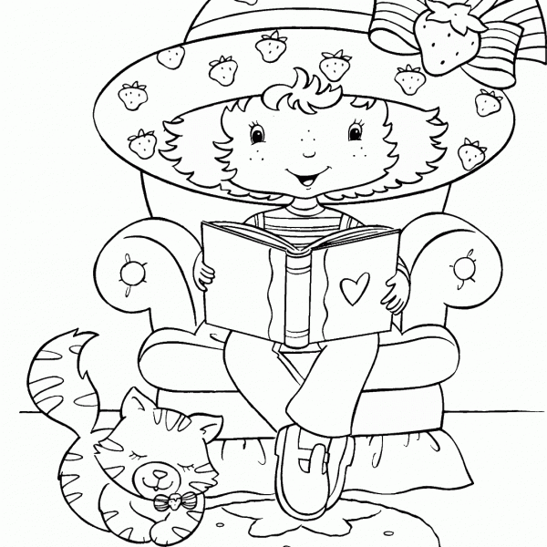 Strawberry Shortcake Coloring Pages | Birthday Printable
