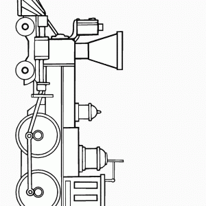 Train Coloring Pages – Birthday Printable