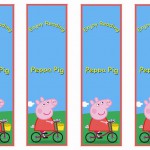 Peppa Pig Bookmarks – Birthday Printable