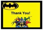 Batman Thank you Cards – Birthday Printable