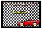Cars Thank you Cards – Birthday Printable
