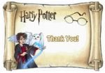 Harry Potter Thank you Cards – Birthday Printable