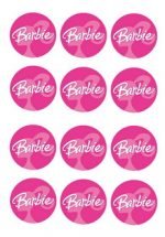 Barbie – Cupcake Toppers – Birthday Printable