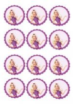 Barbie – Cupcake Toppers – Birthday Printable