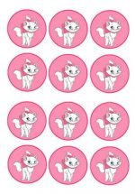 Cat Lovers – Cupcake Toppers – Birthday Printable