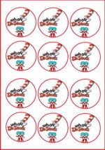 Dr Seuss – Cupcake Toppers – Birthday Printable