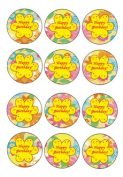 Garden and Flowers – Cupcake Toppers – Birthday Printable